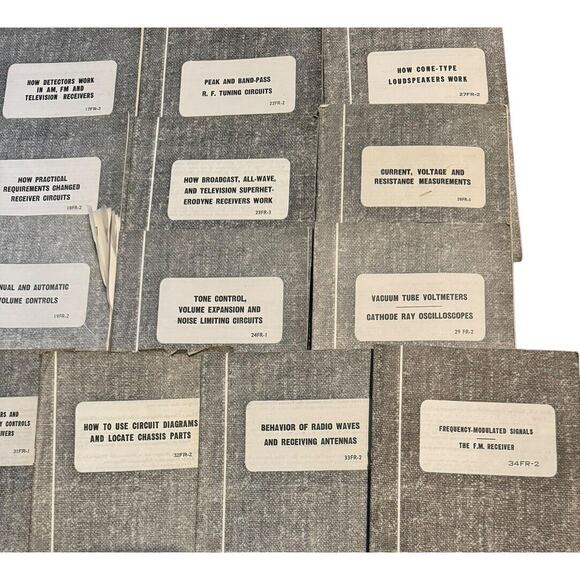 National Radio Institute Pioneer Home Study Reference Booklets (26) TV AM READ - Picture 4 of 10